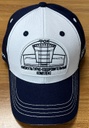 Fok cap is white and blue 24.04