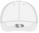 1 Cap white setka